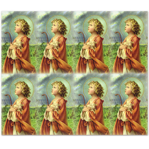 M-101-26, The Christ Child 8-up Prayer Cards M-101-26, The Christ Child 8-up Prayer Cards