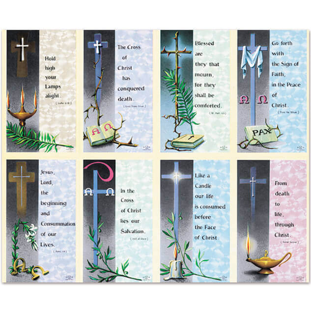 Assorted  Eterna Series 8-up Prayer Cards
