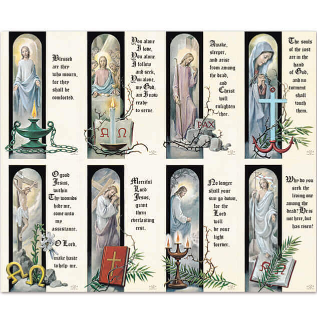Omega Series Assorted 8-up Prayer Cards
