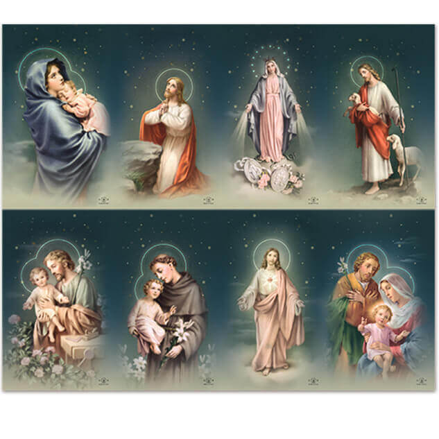 Stella 1 Series 8-up Prayer Cards Stella 1 Series 8-up Prayer Cards