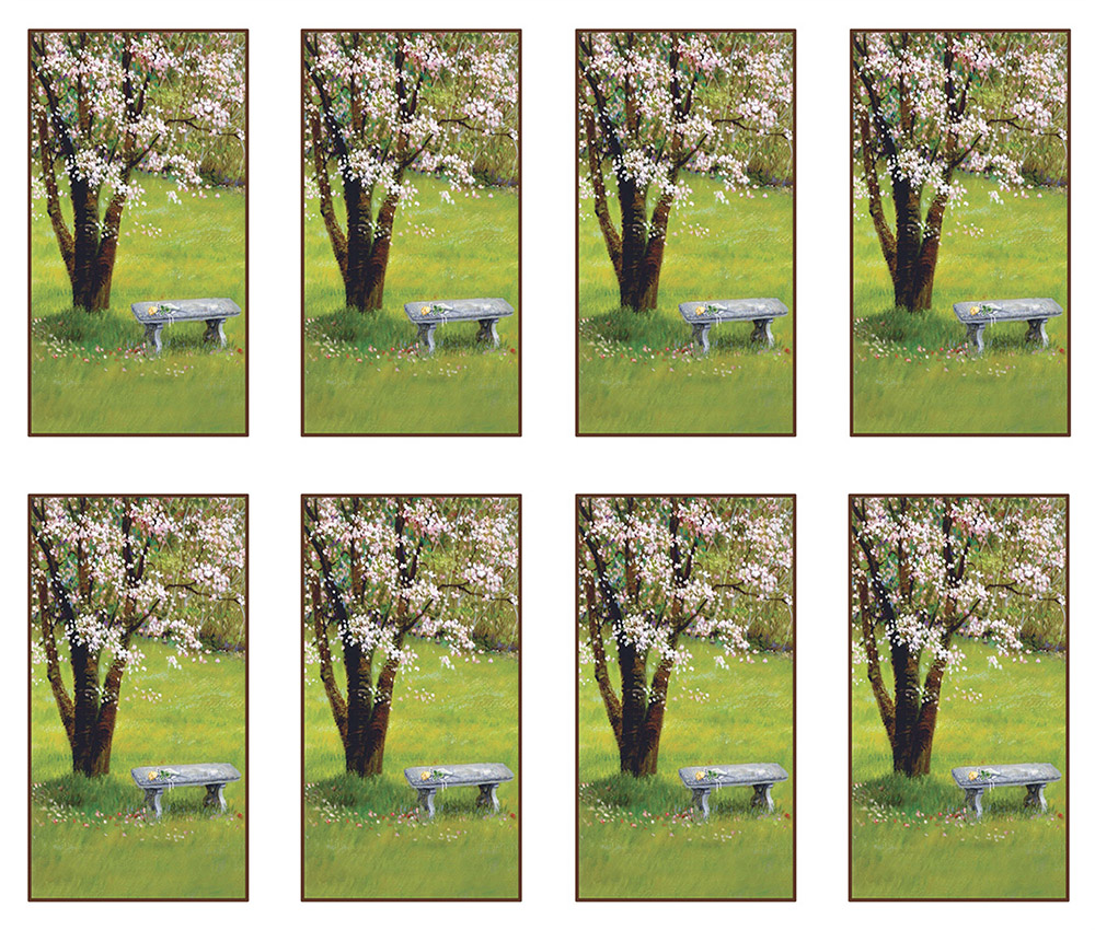 Remembering You (Until We Meet Again) 8-up Prayer Cards