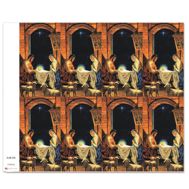 Christmas 8-up Prayer Cards