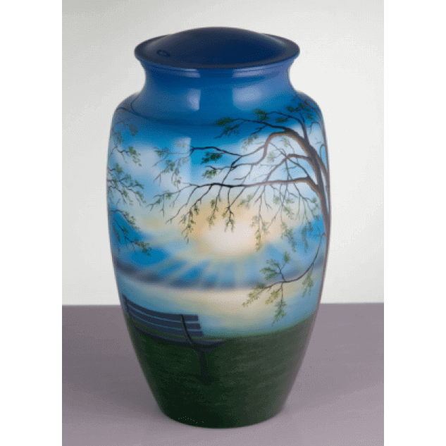 Hand Painted Scenery: Lakeside