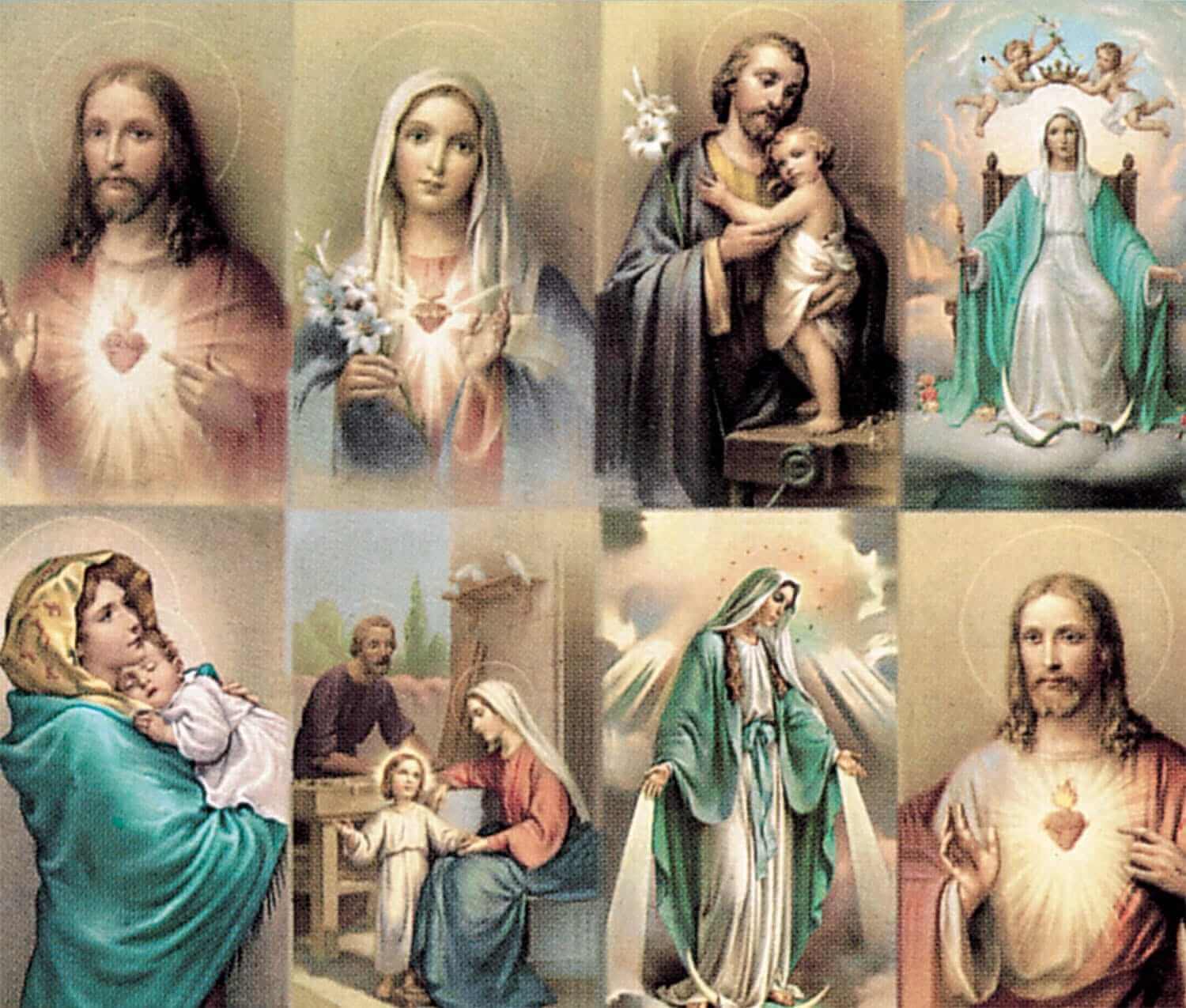 GM-CELESTIAL - Gold Stamped Assorted Subjects 8-up Prayer Cards GM-CELESTIAL - Gold Stamped Assorted Subjects 8-up Prayer Cards