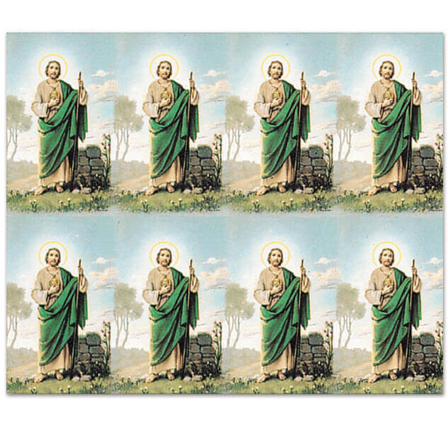 M-101-24 St. Jude 8-up Prayer Cards M-101-24 St. Jude 8-up Prayer Cards