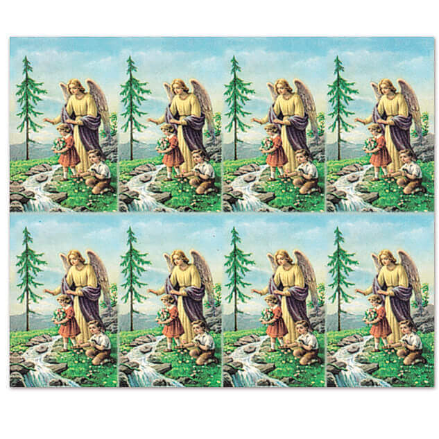 M-101-28 Guardian Angel 8-up Prayer Cards M-101-28 Guardian Angel 8-up Prayer Cards