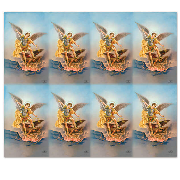 St. Michael 8-up Prayer Cards St. Michael 8-up Prayer Cards
