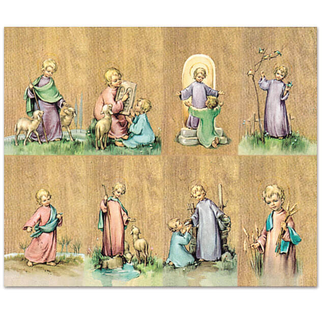 Pine Series 8-up Prayer Cards Pine Series 8-up Prayer Cards