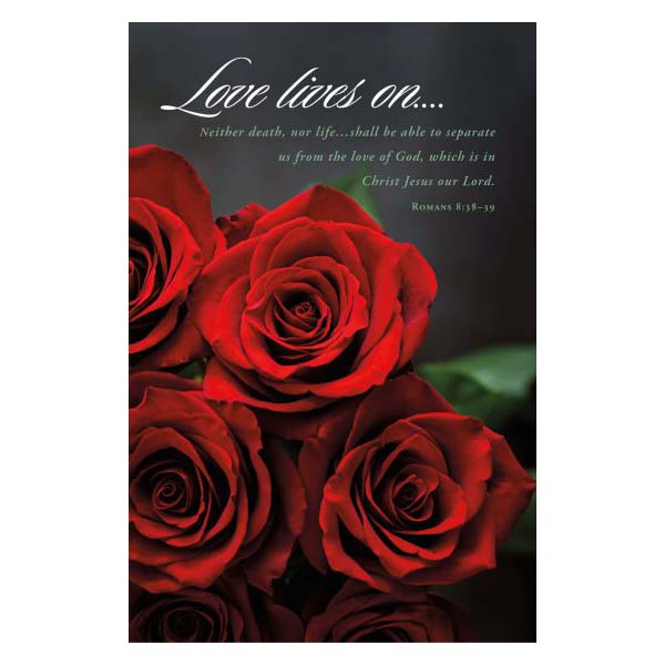 Funeral Bulletins - Love Lives On Funeral Bulletins - Love Lives On