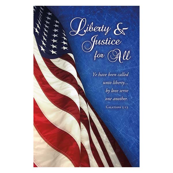 Funeral Bulletins - Liberty + Justice for All